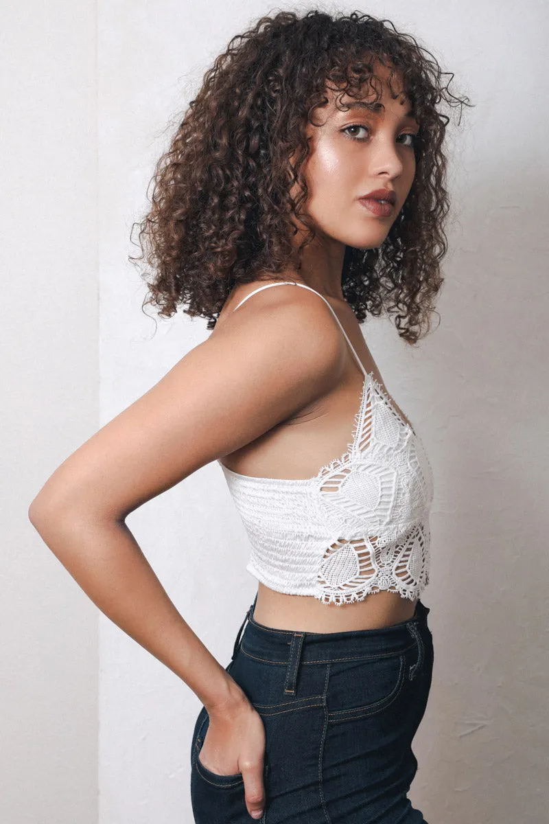 Arlene Crochet Lacy Bralette