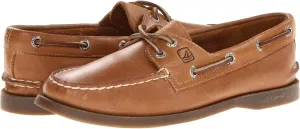 Authentic Original A/O 2 Eye Sperry Boat Shoes, Sahara