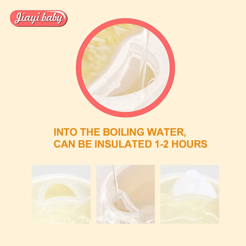 Baby Warming Plate With Spill Proof By Suction - Jiayin Baby