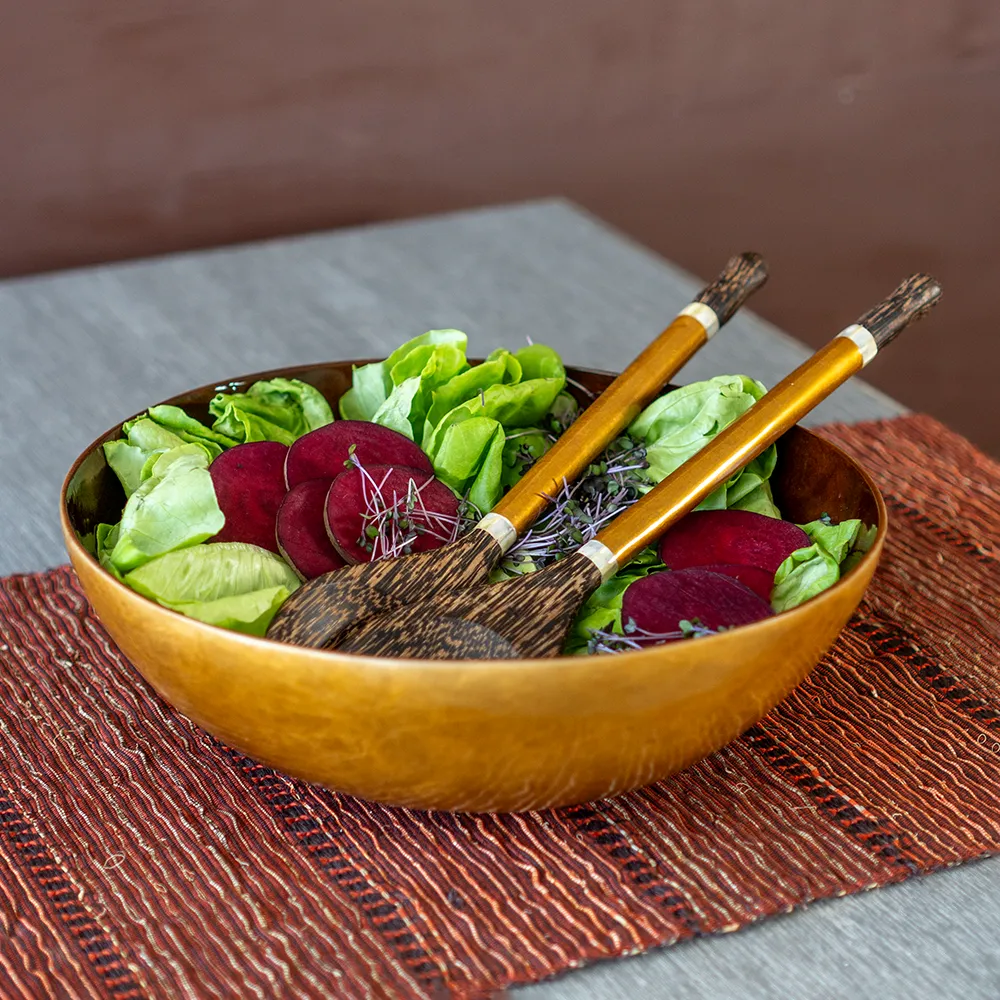 Beautiful Browns Capiz Bowl