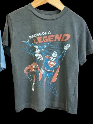 Boys Making of a Legend Superman, Batman and The Flash Shirt