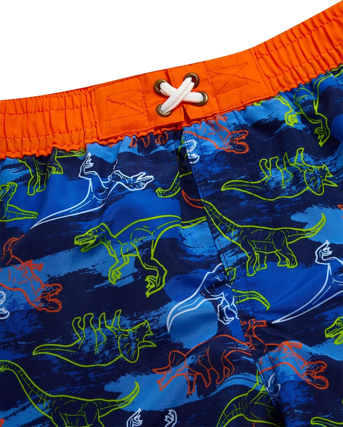 Boys Swim Set - 3 Piece Toddler Swim Trunks Boys Rash Guard Long Sleeve and Short Sleeve Kids Swimwear (2T-7)