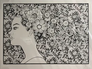 Chuck Sperry - "Elysia"  (B&W Test Print)