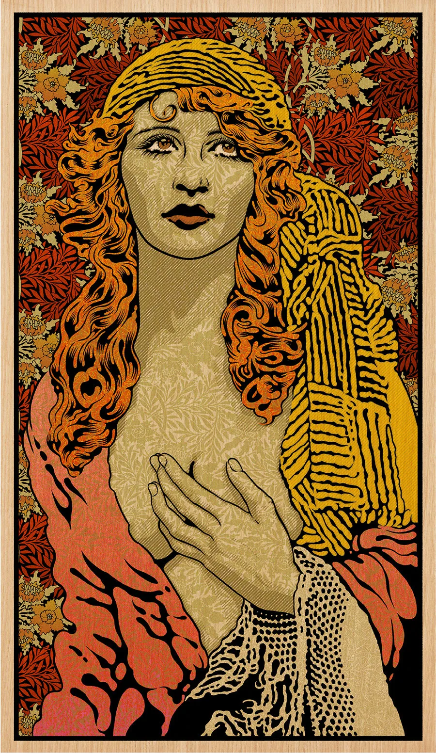 Chuck Sperry - "Magdalena" Wood Panel Print