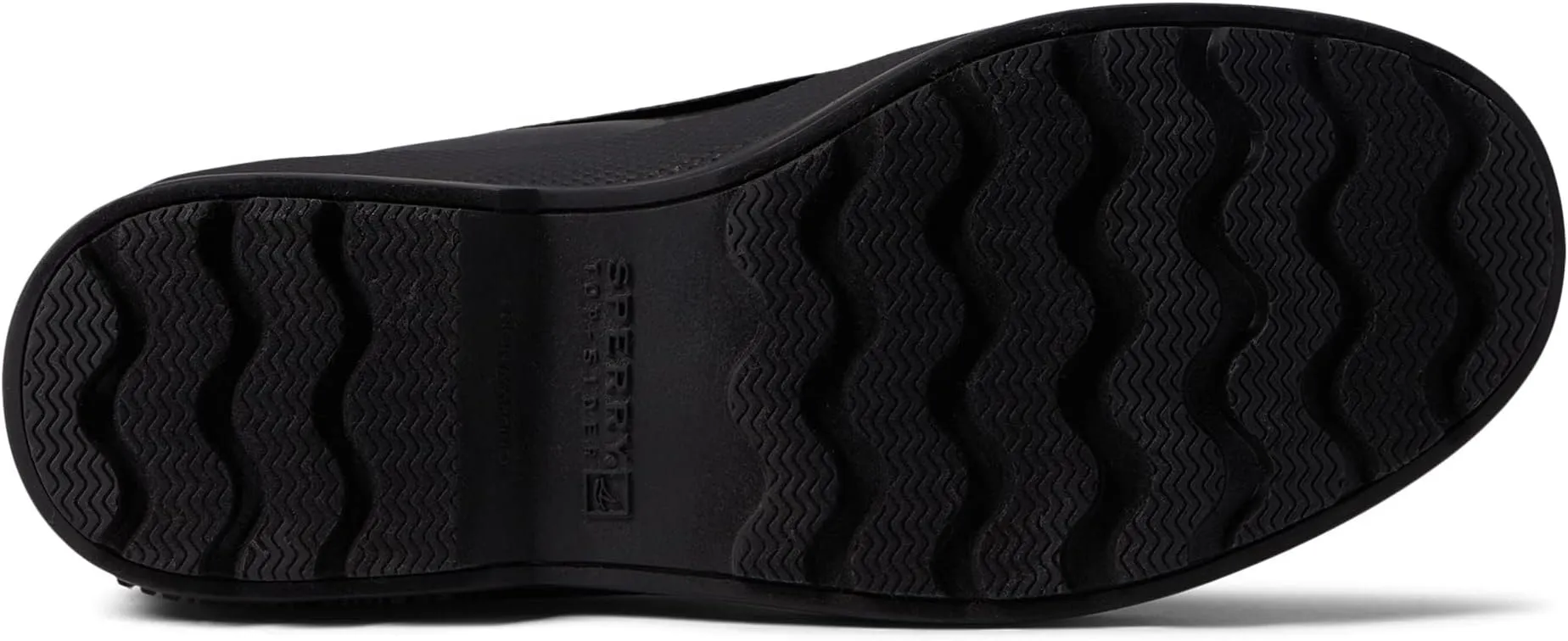 Cold Bay Chukka Sperry rubber boots, black