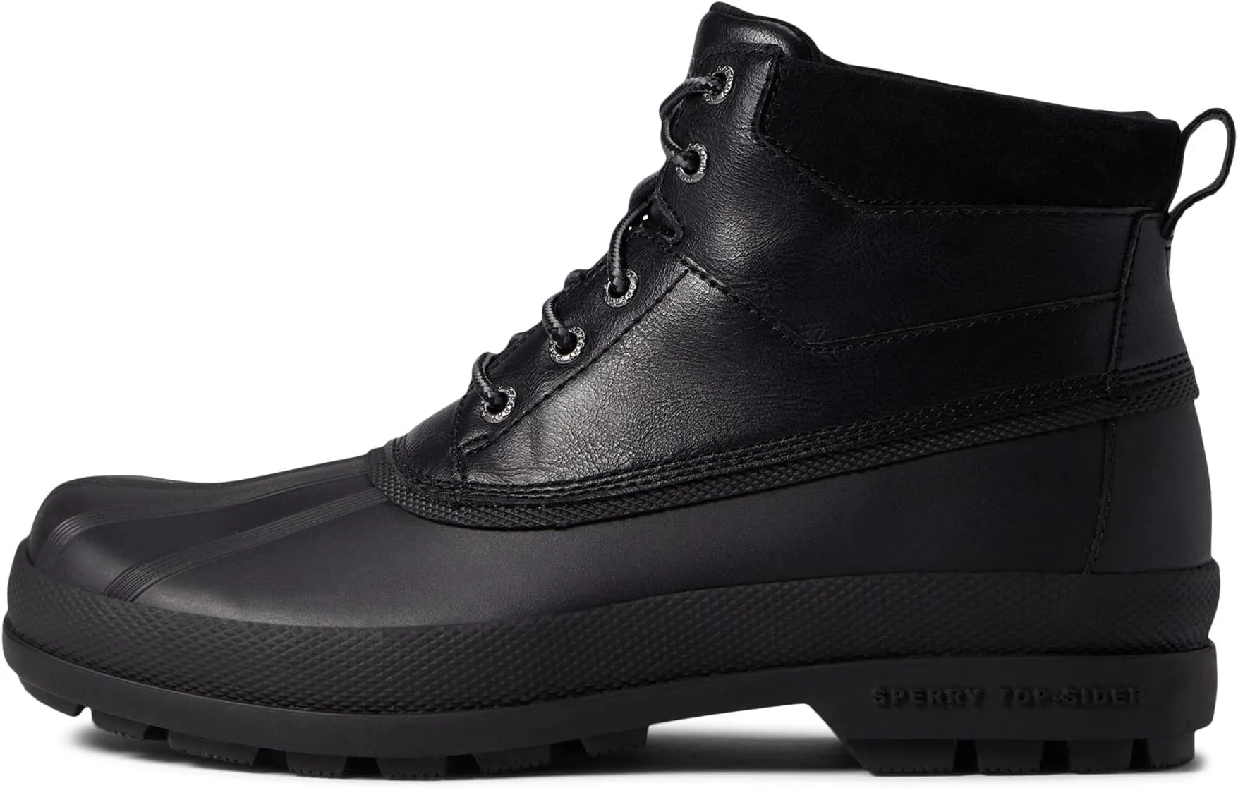 Cold Bay Chukka Sperry rubber boots, black