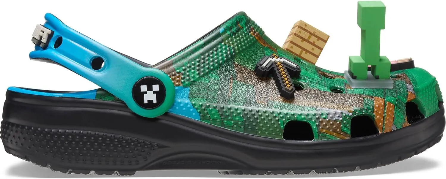 Crocs Unisex-Child Classic Minecraft Clogs