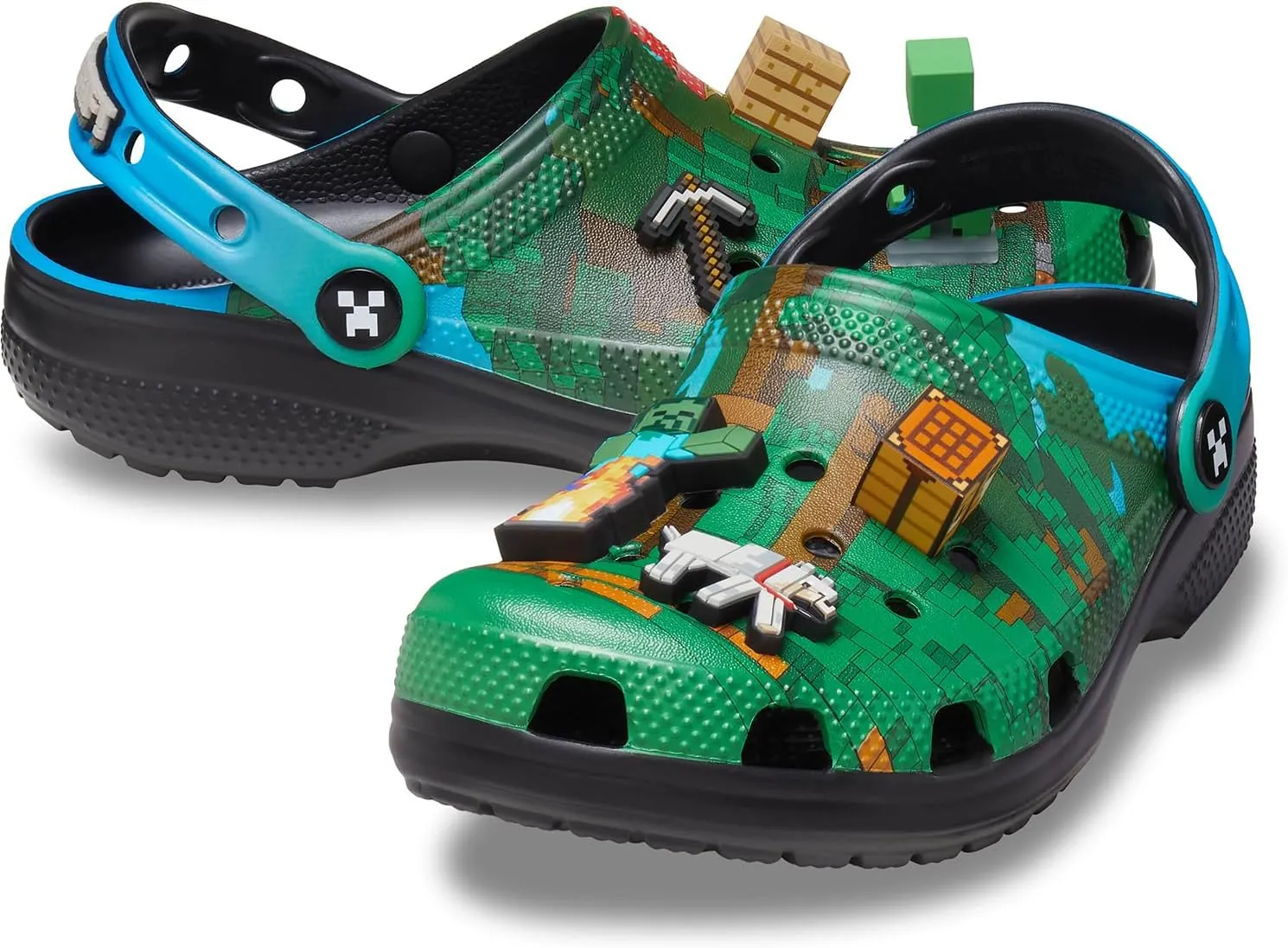 Crocs Unisex-Child Classic Minecraft Clogs