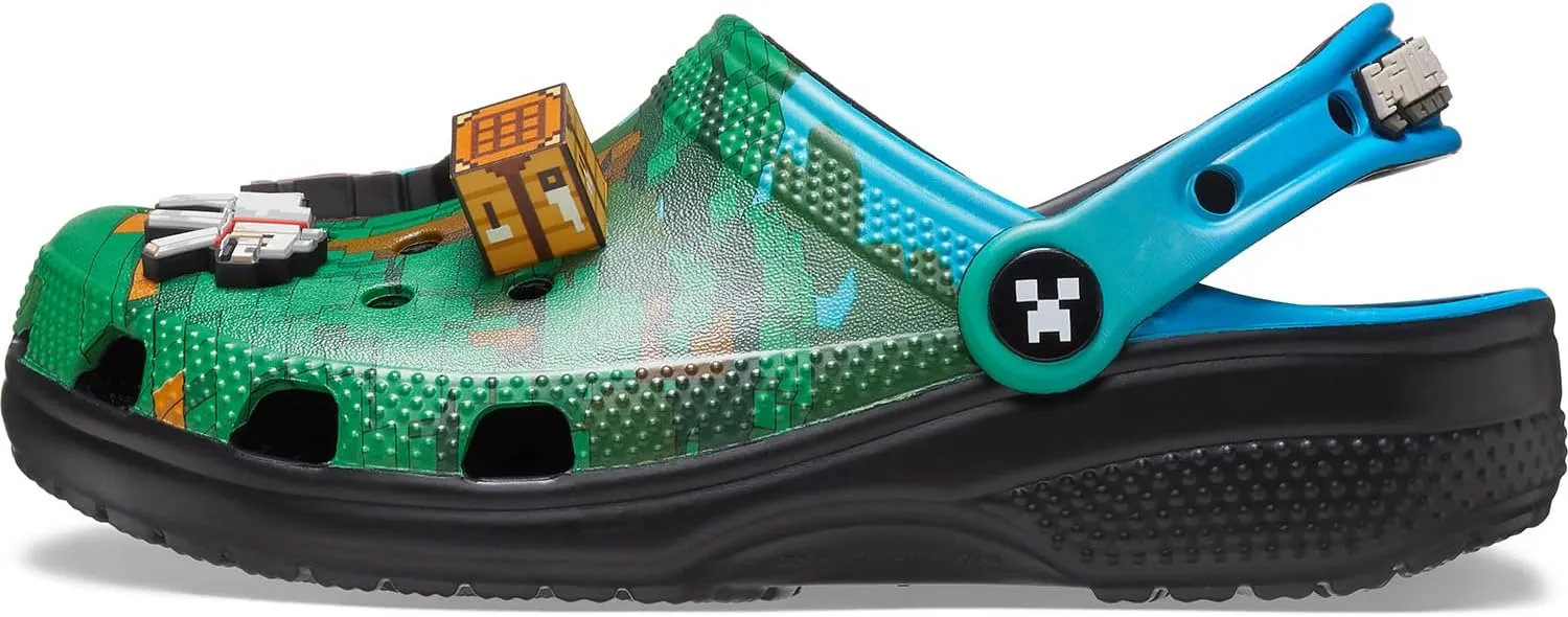 Crocs Unisex-Child Classic Minecraft Clogs