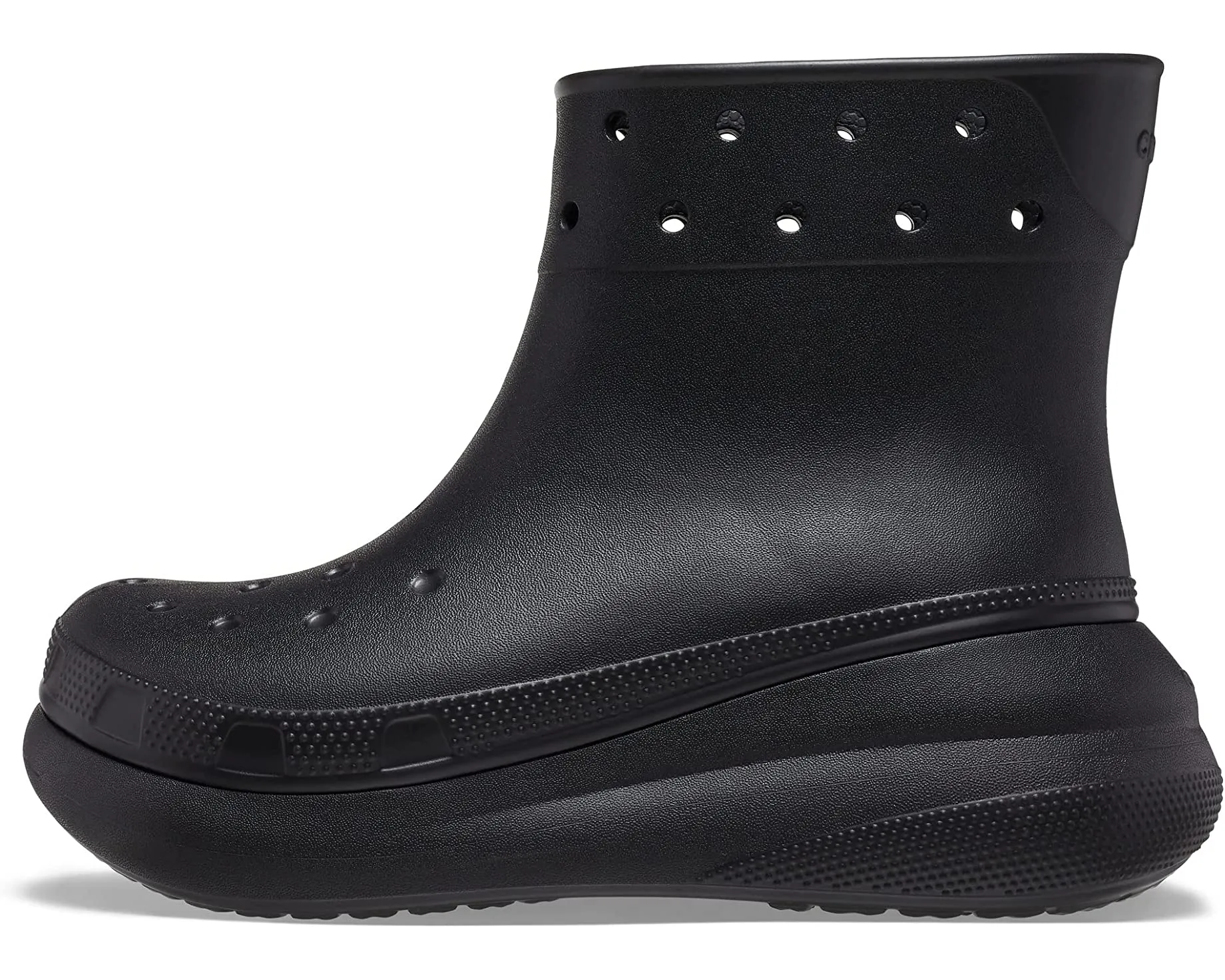 Crush Rain Boot Crocs, black