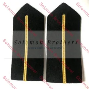 Deck Cadet Hard Epaulettes - Merchant Navy