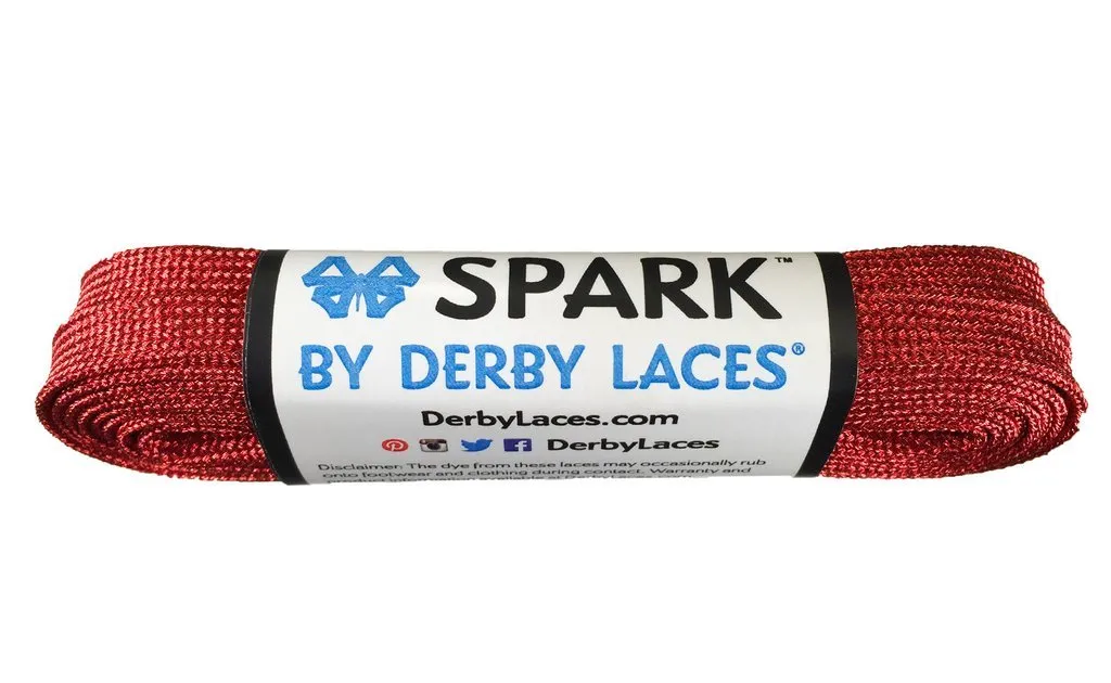 Derby Laces - Spark Roller Skate Laces - 96 Inch