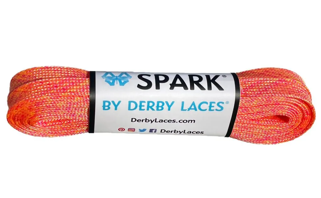 Derby Laces - Spark Roller Skate Laces - 96 Inch