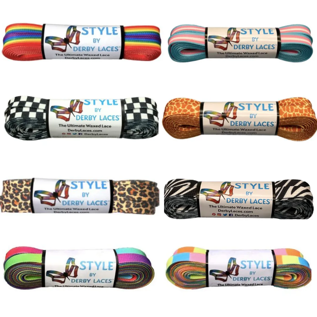 Derby Laces - Style Roller Skate Laces - 84 Inch