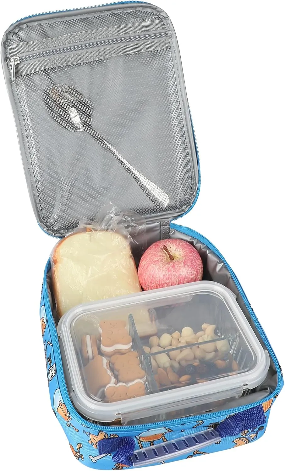 Dog Man 2-Piece 16" Youth Premium Backpack & Lunch Kit Set For School Boys and Girls