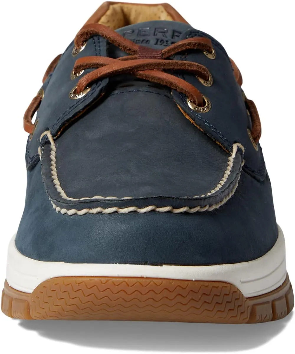 Gold Billfish Plushwave Sperry Boat Shoes, Navy