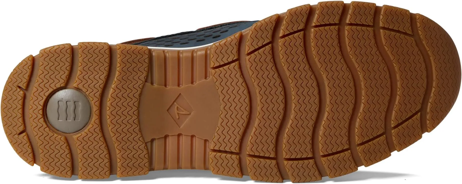 Gold Billfish Plushwave Sperry Boat Shoes, Navy