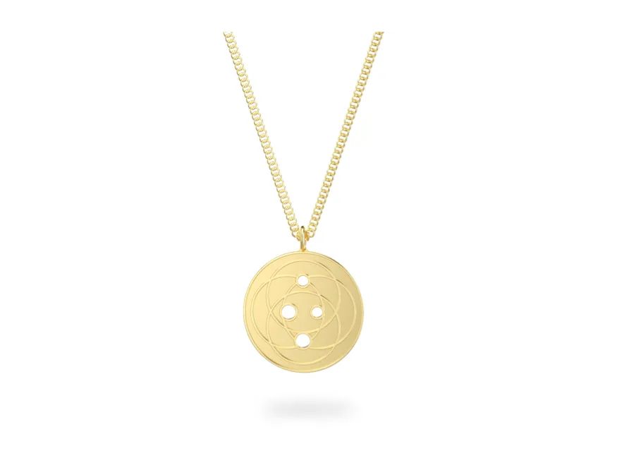 Harmoni Pendant Single - Stainless/Gold/RG -Dr. Z Exclusive Offer