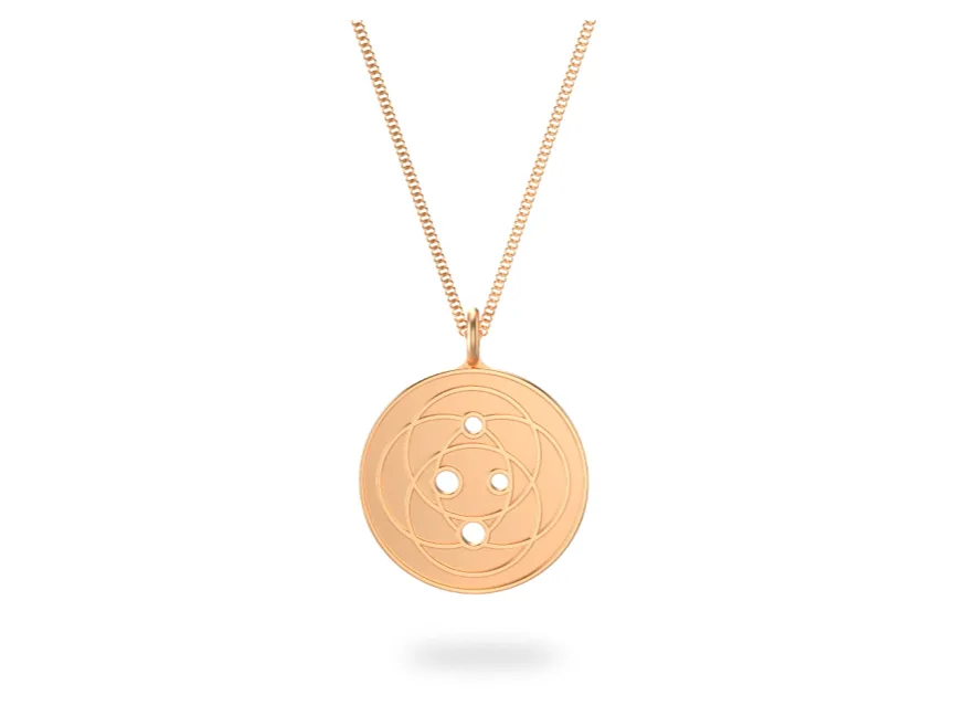 Harmoni Pendant Single - Stainless/Gold/RG -Dr. Z Exclusive Offer