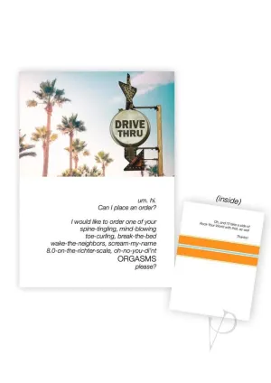 Id Like To Order An Orgasm Card