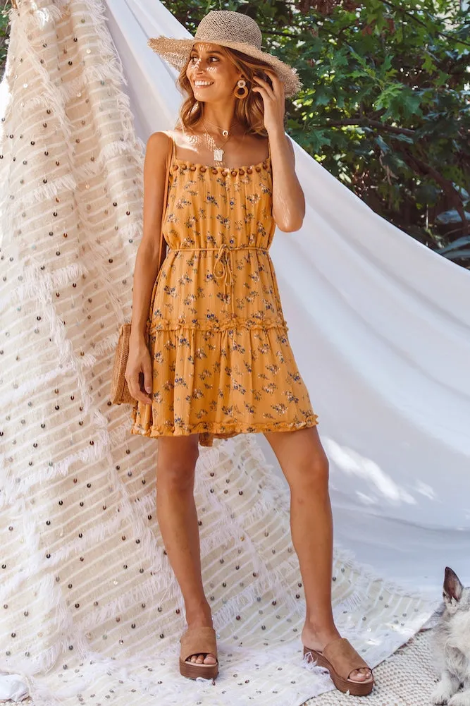 Kassia Dress Mustard