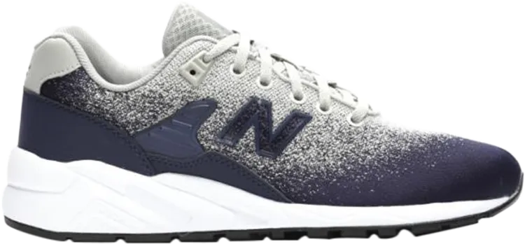 New Balance 580 sneakers, blue/gray/white