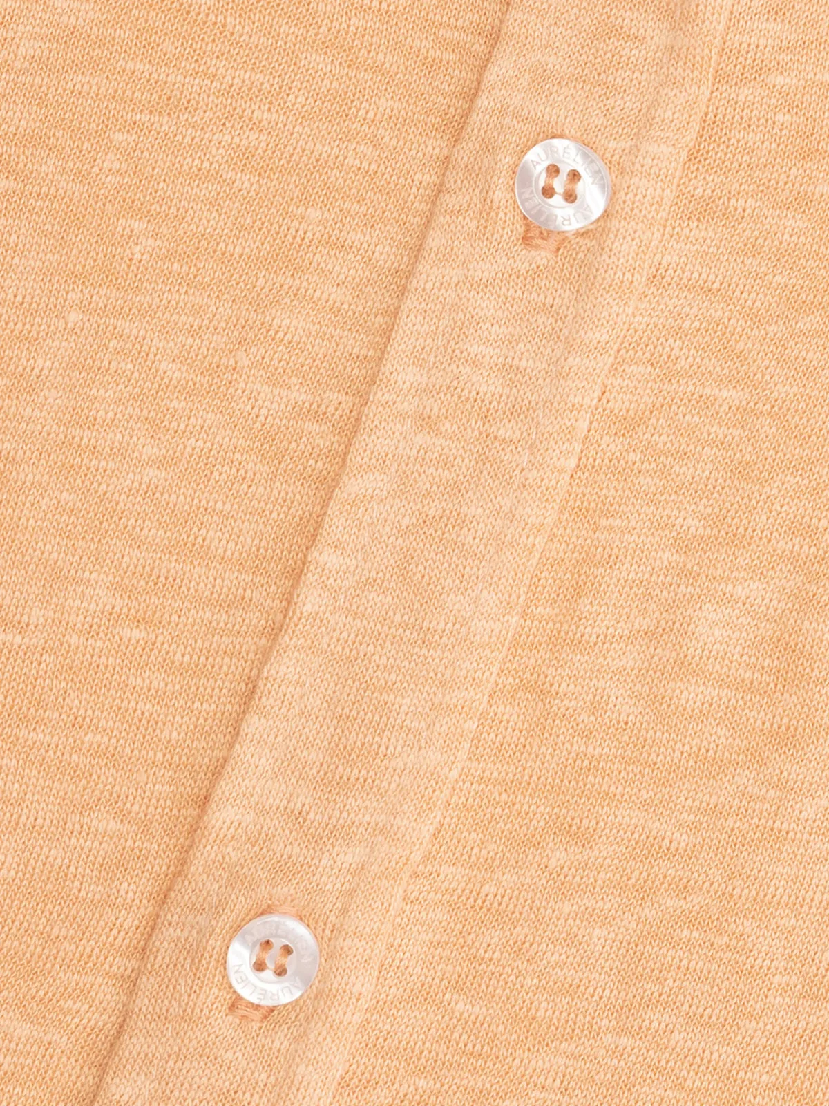 Peach Linen Bayside Shirt