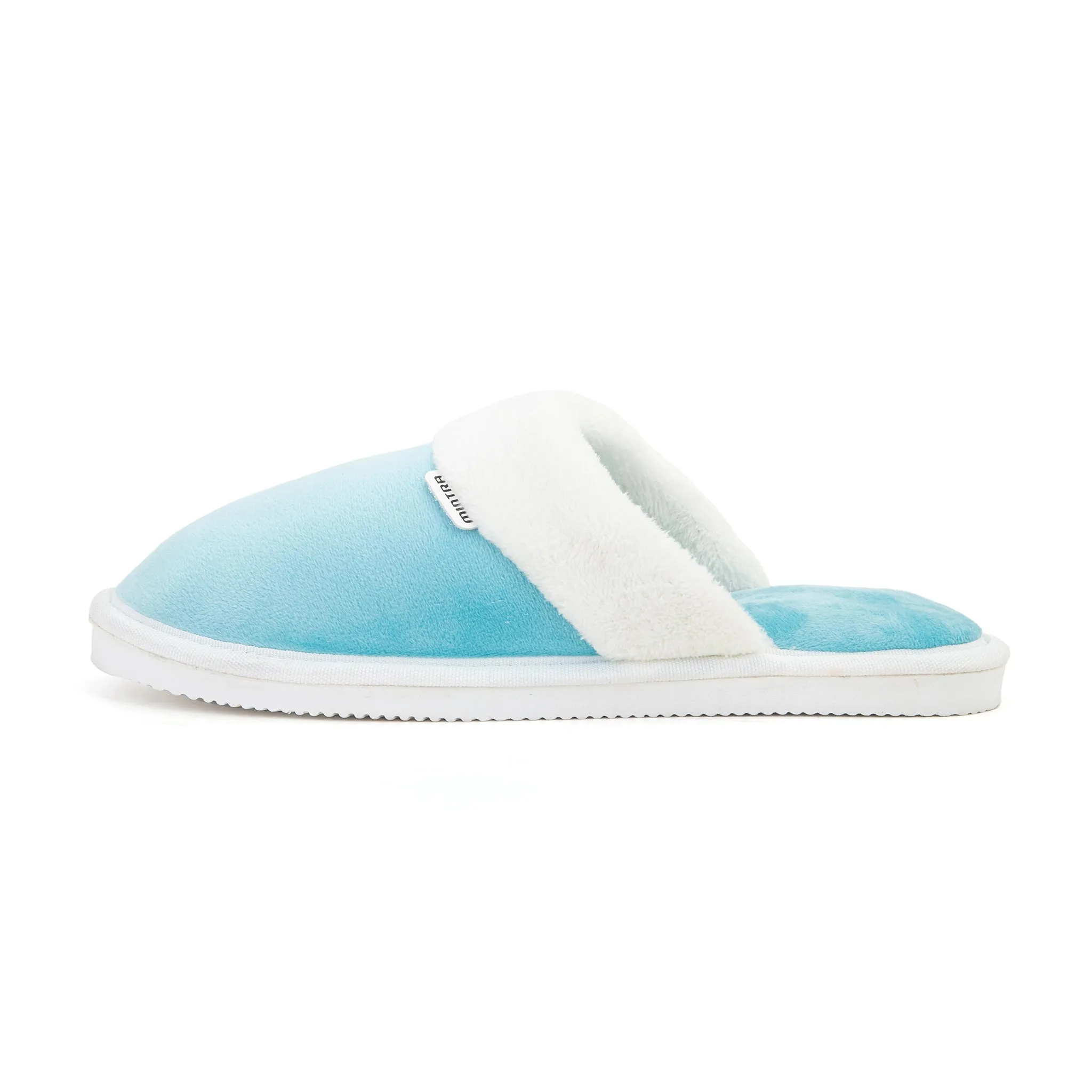 Plain with Fur Winter Slipper - Women