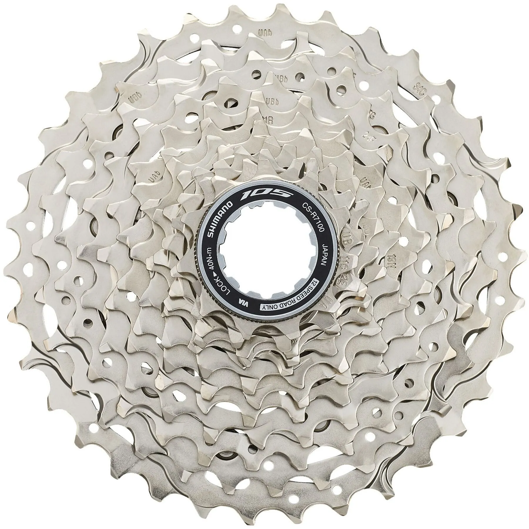 Shimano 105 12-speed cassette (Options)