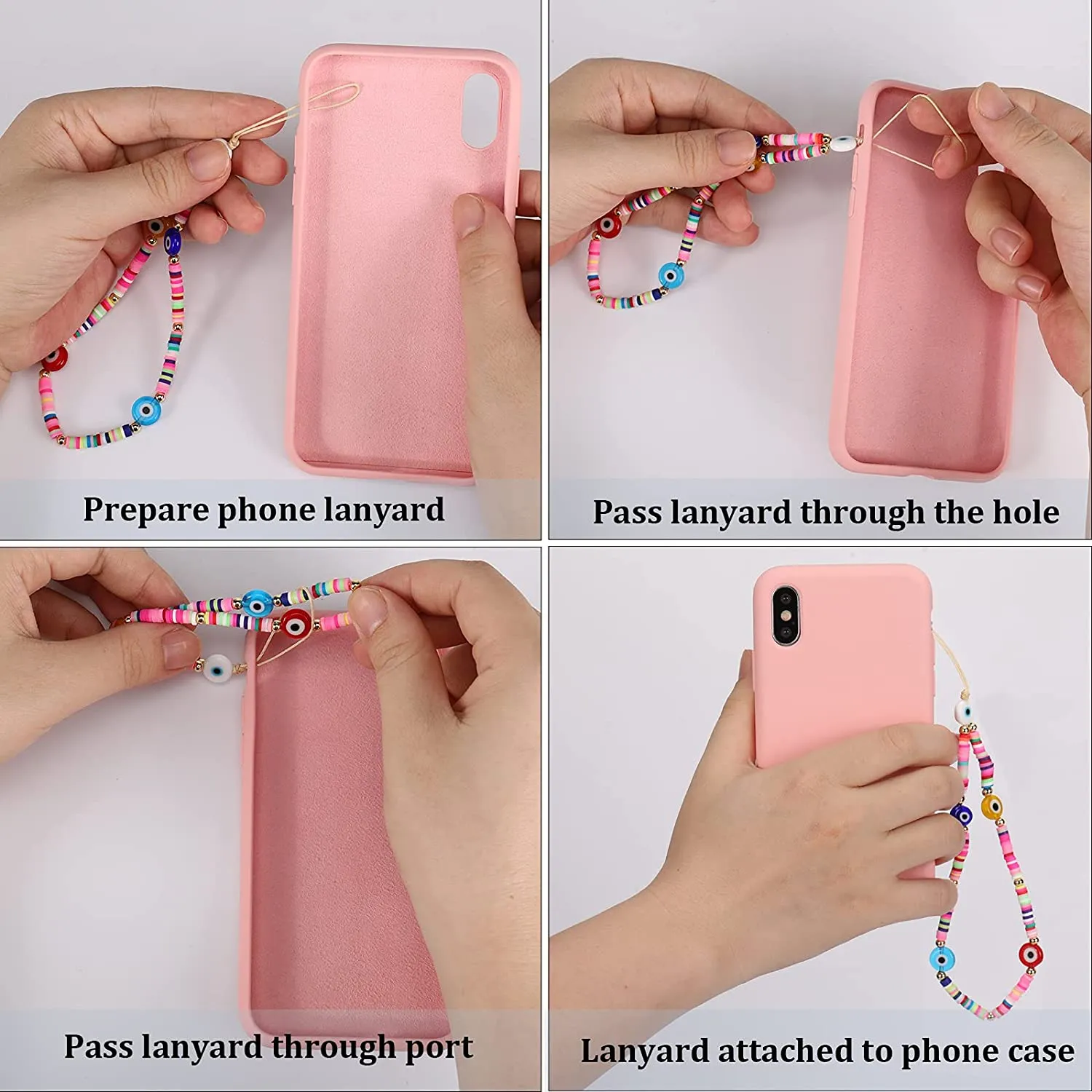 Swanky Beads Fancy Phone Charm Multiple Colors Available