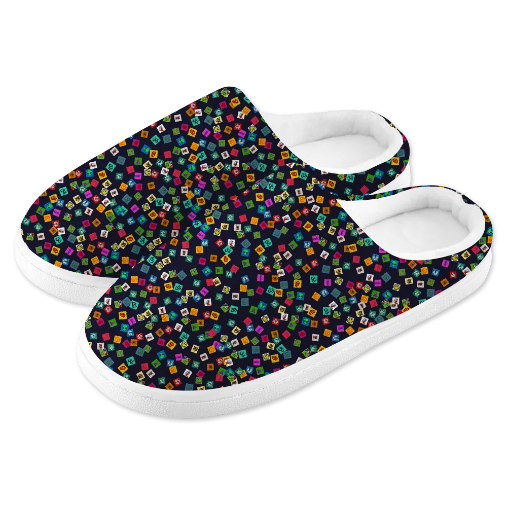 Tabs Men's Plush Slippers