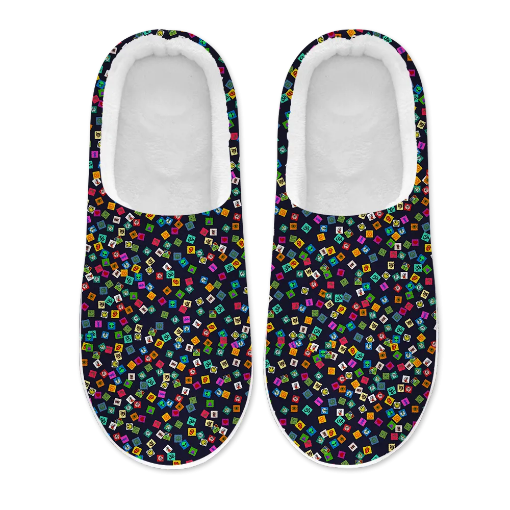 Tabs Men's Plush Slippers