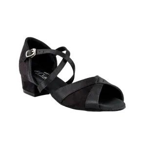 Women's Latin Dance Shoes, Model Moonstone, Black